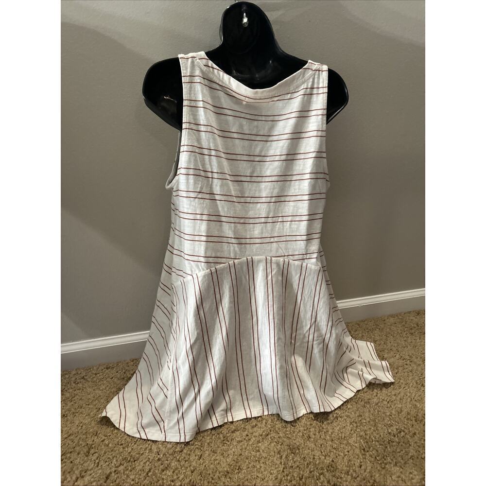 Maeve Anthropologie Alayne Sleeveless Tunic Top Small Cotton Tank Womens New - Picture 9 of 16